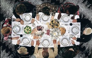 dinner with friends