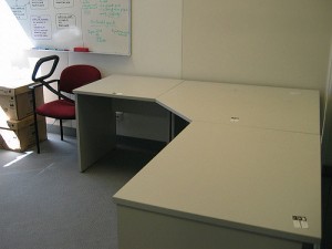 empty desk